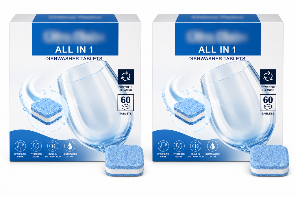 All in 1 Dishwasher Tablets – 60 Count