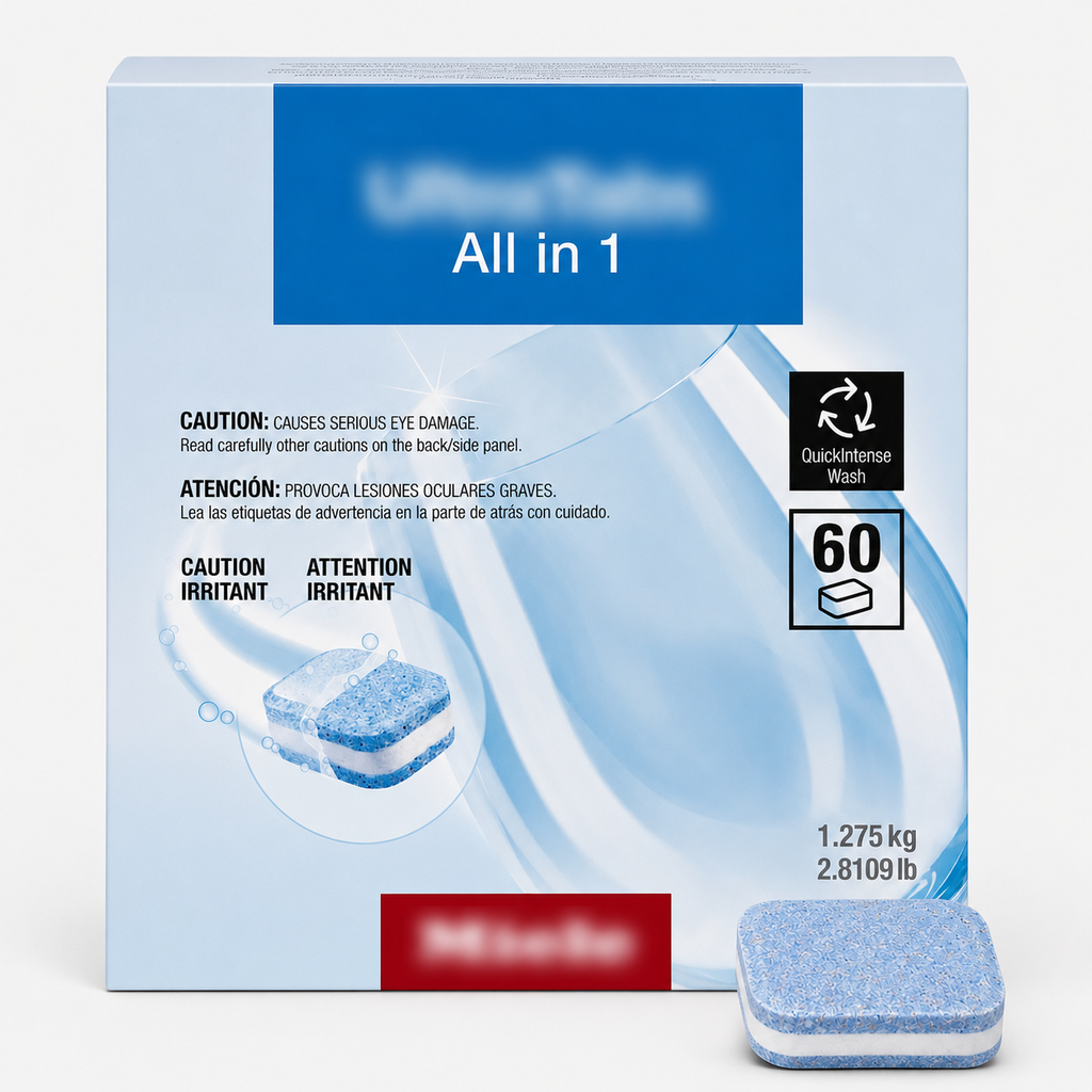 All in 1 Dishwasher Tablets – 60 Count